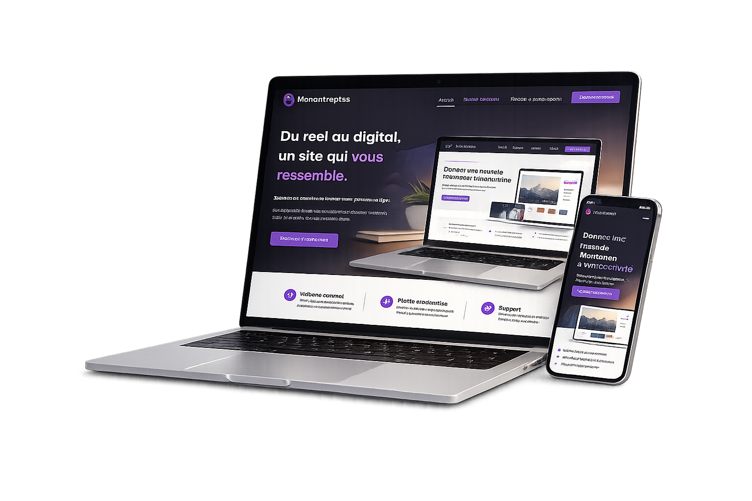 Création de site internet professionnel par STRYM en Suisse romande